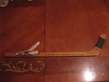 MET AM Hockey League Mini Hockey Stick 1934 Helms Museum