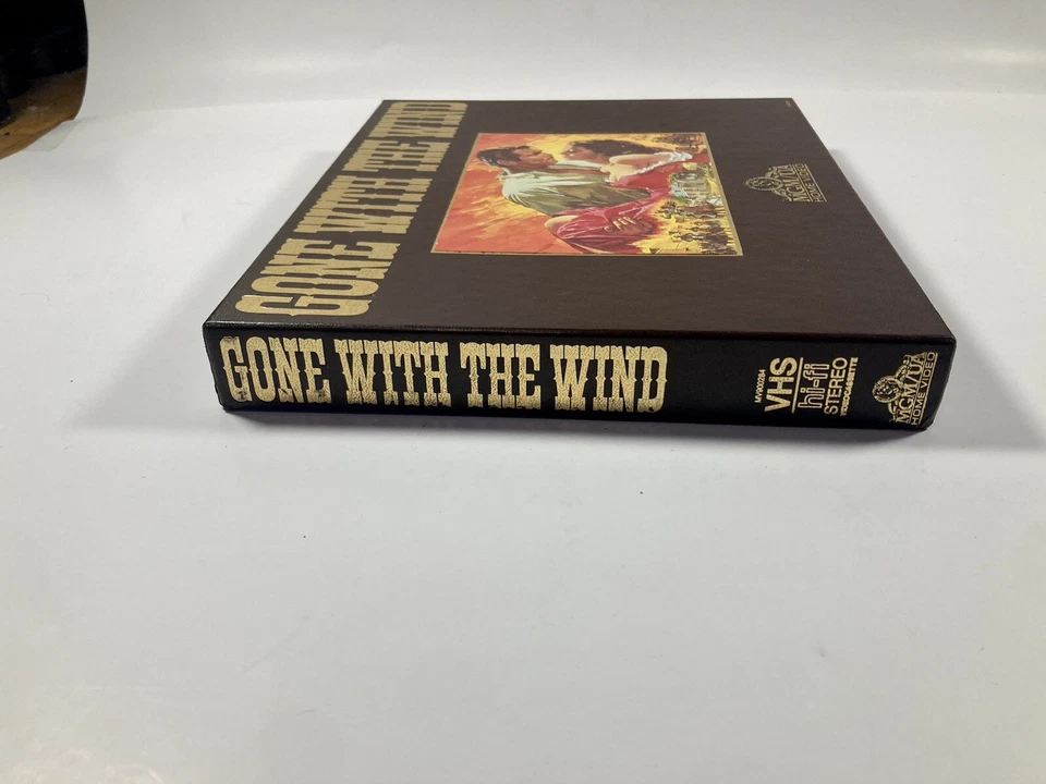 Gone With the Wind Betamax Hi-Fi Beta 2 Cassette Tape Box Set 1967 MGM Video - Image 2 of 4