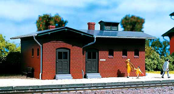 Auhagen H0 11384: Bahnhofstoilette