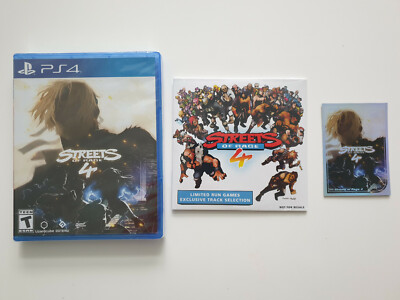 Streets of Rage 4 + Soundtrack für PS4 Playstation 4 - Limited Run Games - Neu !