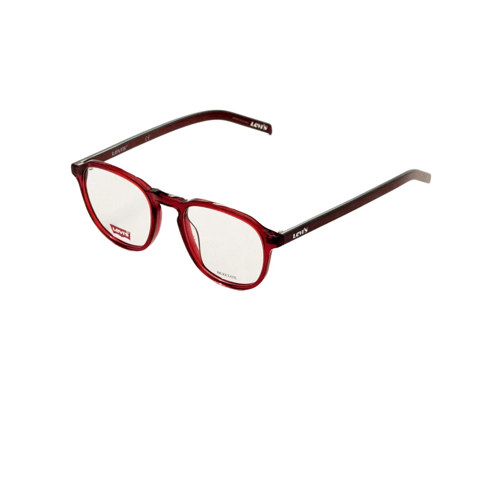 Óticas vermelhas masculinas Levi's 50 mm LV1024-0C9A-20