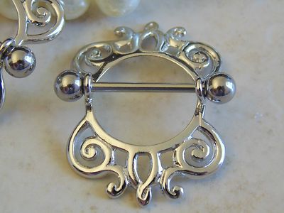 Royal Majestic Nipple Shield Ring.