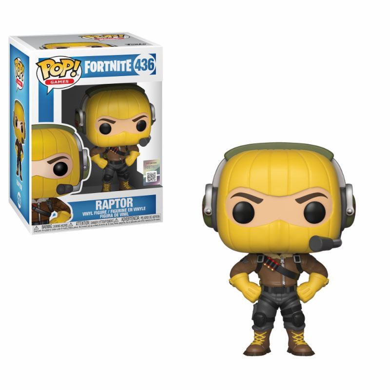 Funko POP Fortnite Raptor 436 cadeau idéal en vinyle pour joueur ado