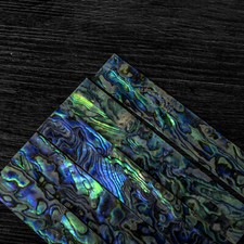 1X 120x20x0.3mm Naturel Incrustation Matériel Abalone Coque Craft pour Meubles