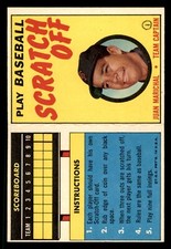 1970 Topps Scratch-Offs Baseball #12 Juan Marichal EX *d3