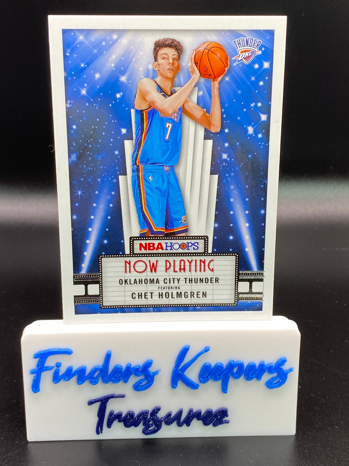 2022-23 CHET HOLMGREN PANINI NBA HOOPS BASKETBALL NOW PLAYING #2