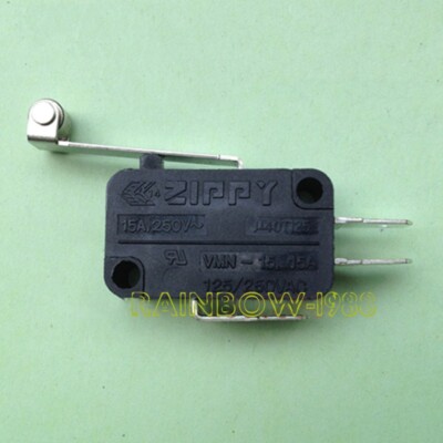 2PCS ZIPPY VMN-15H-06D0-B-Z limit switch with long roller micro