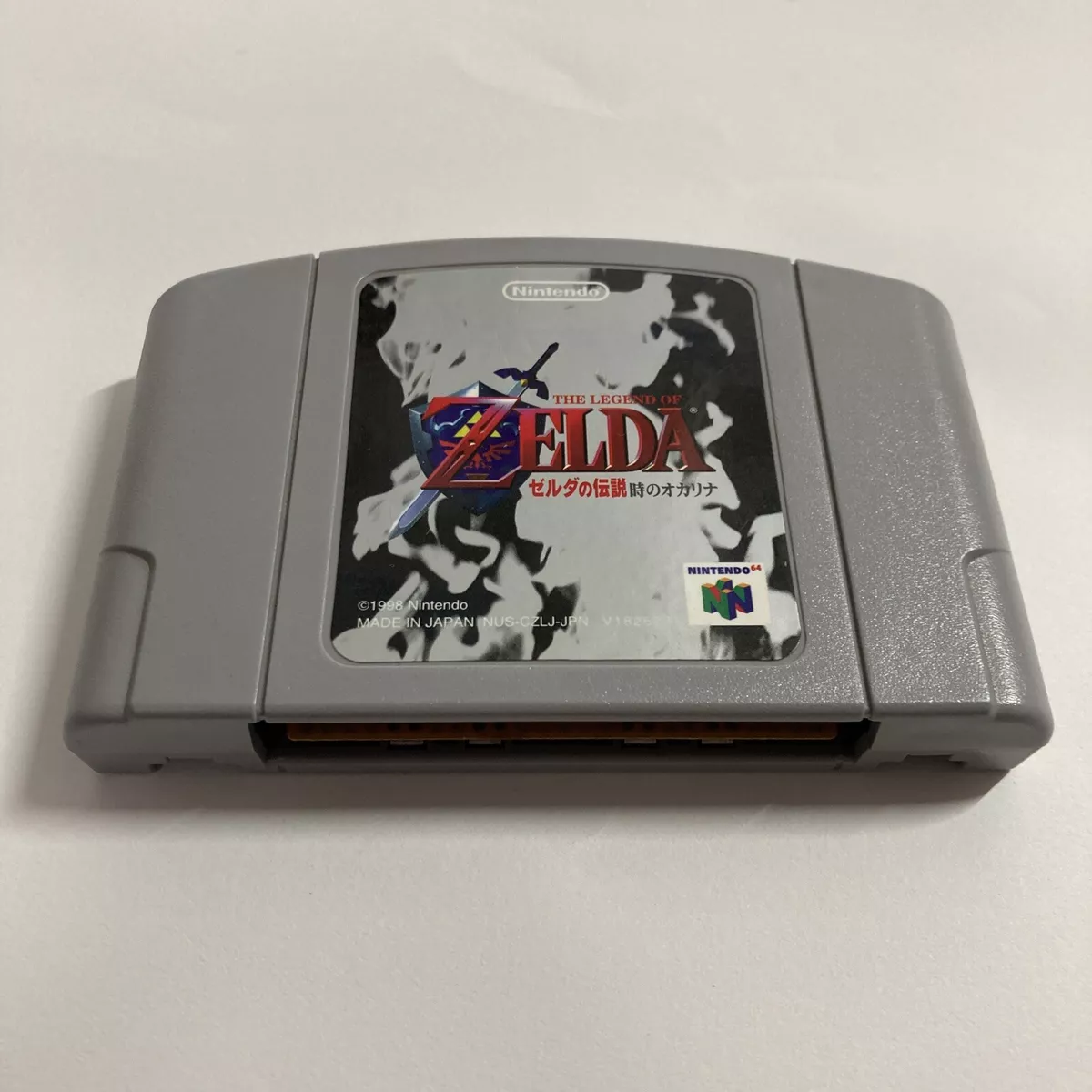 Vintage The Legend of Zelda Ocarina of Time Nintendo 64 Tested Excellent  Very Clean N64 Video Game