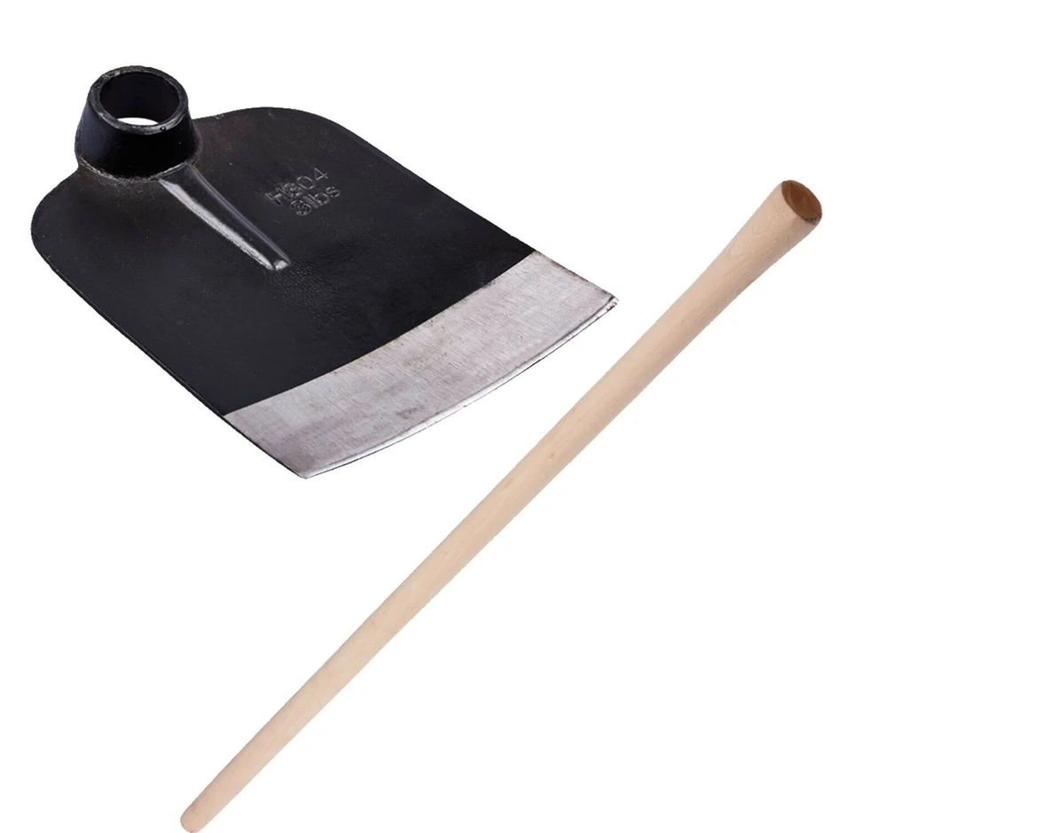 Traditional Full Size Digging Hoe Potatoes Digging with Wooden Handle 120cm