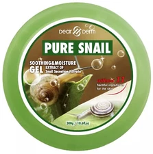 NEW Made in Korea Facial Dearderm Pure Snail Soothing & Moisture Gel 10.6fl.oz