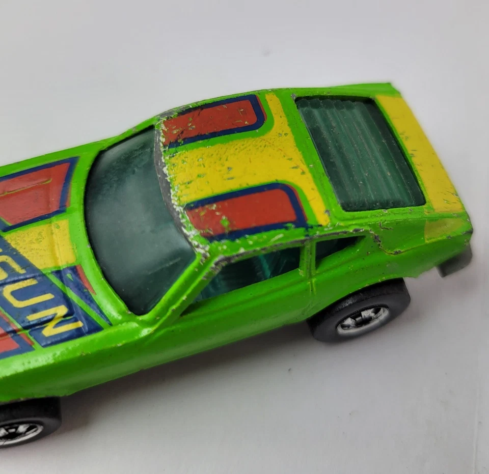 Vintage Mattel Hot Wheels Speed Machines Datsun Z Whiz Green 1976 Fairlady Rare - Image 3 of 4