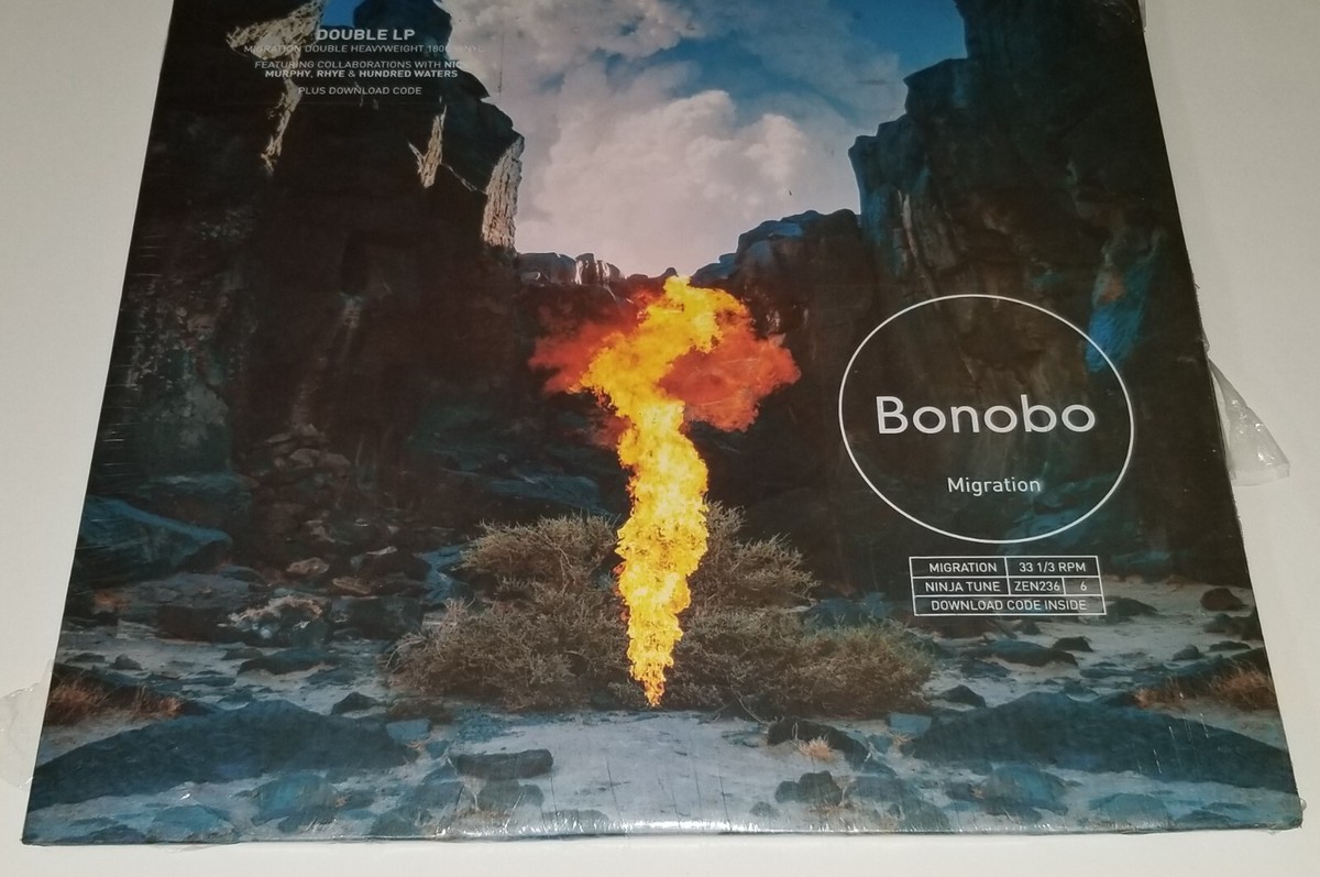 BONOBO SEALED 2 LP 180g MIGRATION NINJA TUNE RECORDS BONOBO SEALED 2 LP 180g MIGRATION NINJA TUNE RECORDS