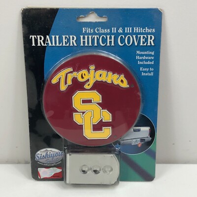 Siskiyou Sports Trojans USC Truck Trailer Hitch Cover Class II III New Sealed 
