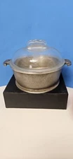 Vintage Guardian Service Cookware 1.5 RND Quart Pan With Glass Lid #8 Diameter 