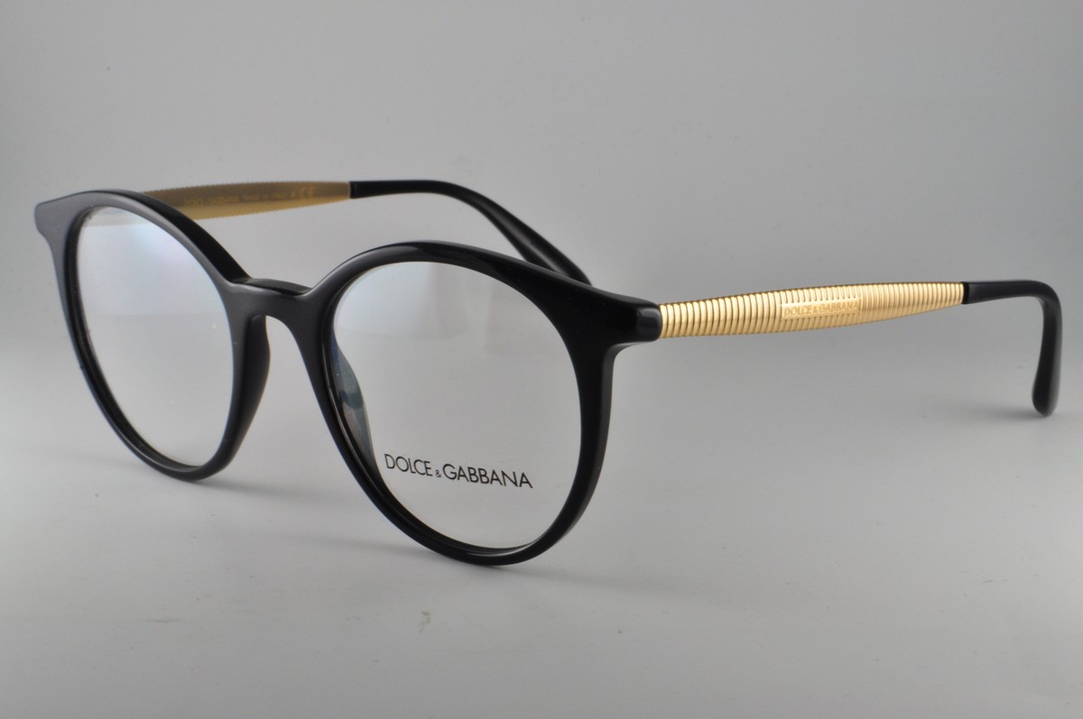 Dolce & Gabbana Eyeglasses DG 3292 501 Black, Size 50-20-140  display picture 2