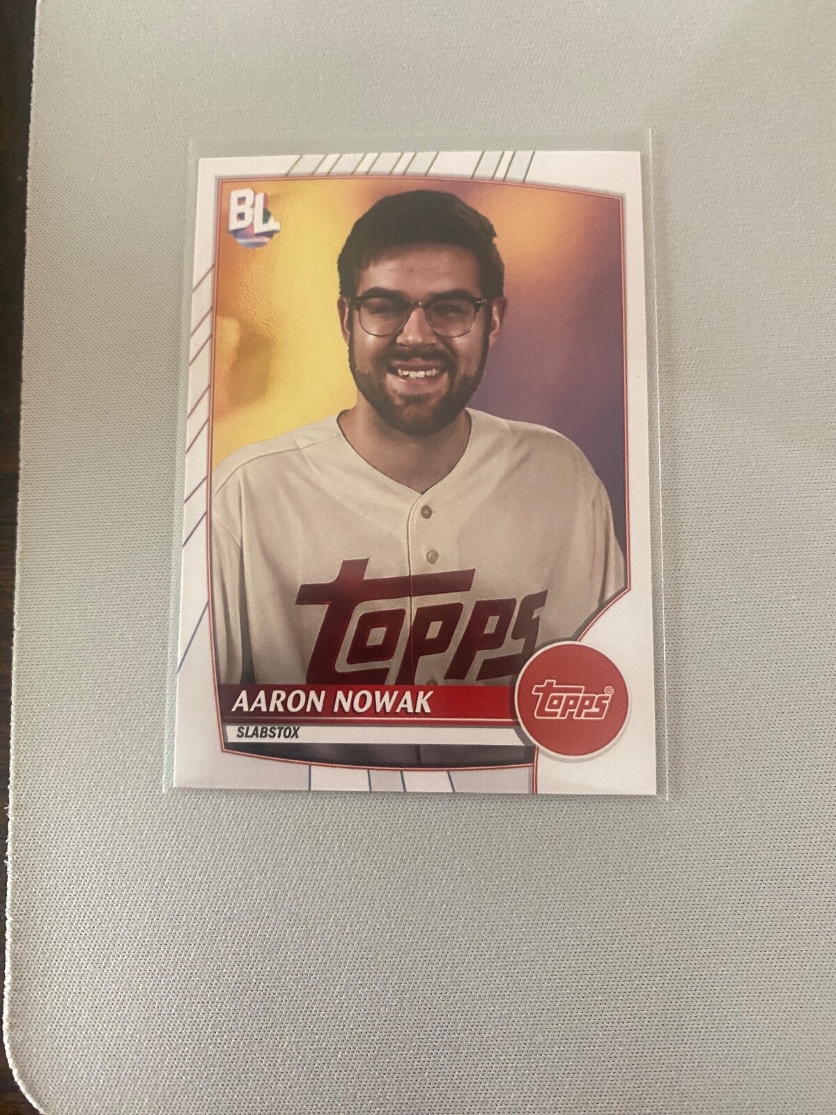 Aaron Nowak 2023 Topps Big League #HI-AS Hobby Influencers SP