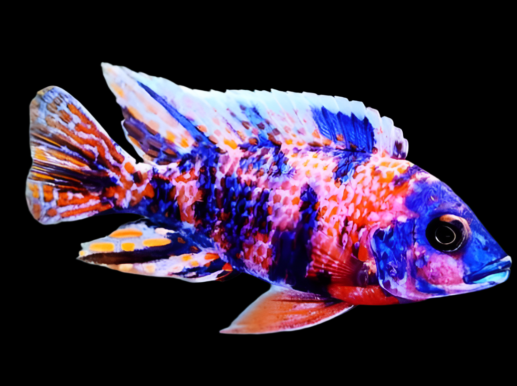 LIVE OB Peacock African Cichlid 2.5
