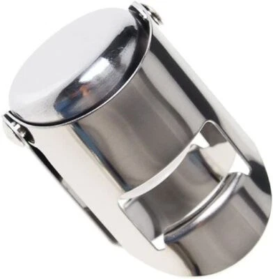CHABRIAS LTD Champagne Stopper Stainless Steel Vacuum Sealed Wine Sparkling Bottle Closure