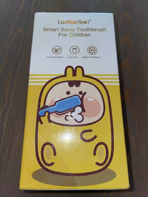 Lanbeibei Kids' Electric Toothbrush U Shape Smart Sonic Rechargeable A2P9 Sealed