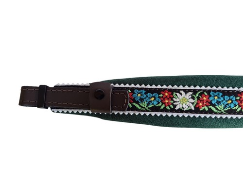 Armonica Stiria cinghia armonica per bambini Junior Edelweiss verde - Foto 4 di 11