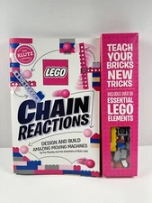 Lego Chain Reactions Design & Build Amazing Moving Machines Includes 30 Lego NEW