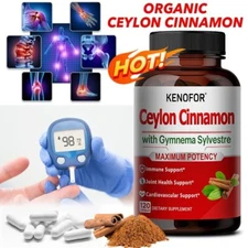 Ceylon Cinnamon Extract Premium Vegan Food Immune Health Blood Sugar