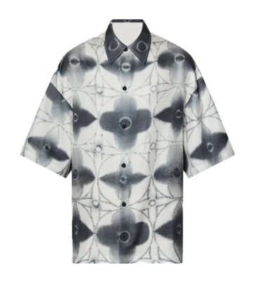 Louis Vuitton Multi Buttonholes Short-Sleeved Pyjama Shirt Size XL