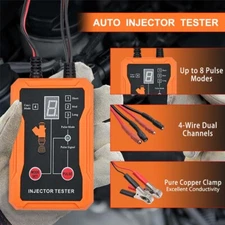 Universal Fuel Injector Tester Cleaner Car Gas Engine DIY Cleaning Tools Kit Set