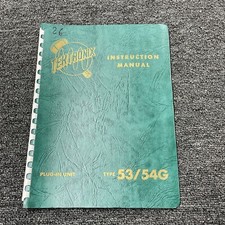 Tektronix Type 53/54G Plug-In Unit Instruction Manual