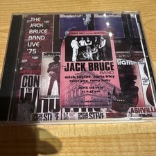 Jack Bruce Band Live '75 Rock 2CD Set Live Edition 2003 Polydor Album