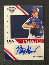 Philip Abner 2020 USA Stars & Stirpes Silhouettes Auto Relic /199 USJ-PA