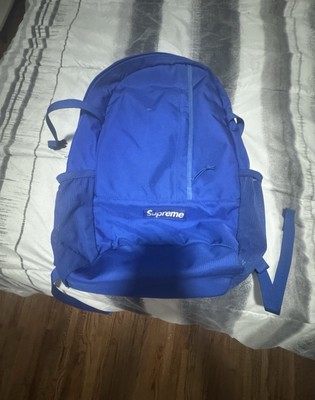 Supreme Cordura SS18 Ripstop Nylon Backpack Royal Blue - 100 