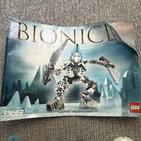 Lego BIONICLE Vahki Keerakh 8619 - Incomplete (missing one Staff Of Confusion)
