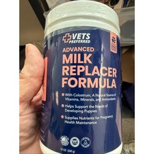 Vets Preferred Advanced Milk Replacer Formula for Dogs 12oz Puppy Powder
