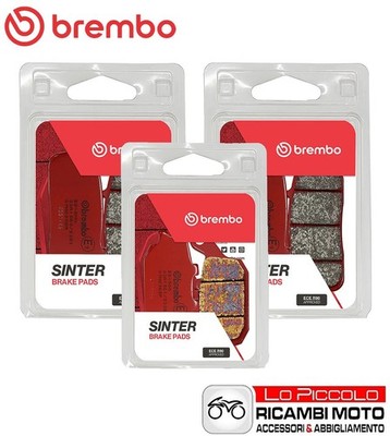 Set Beläge Brembo Sinter Vorne Hinten Honda CB 600 F Hornet 2006