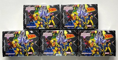 5 BOXES - 2025 BOX MARVEL X-MEN Collectoons Cards Peru Gambito Magneto Mystique
