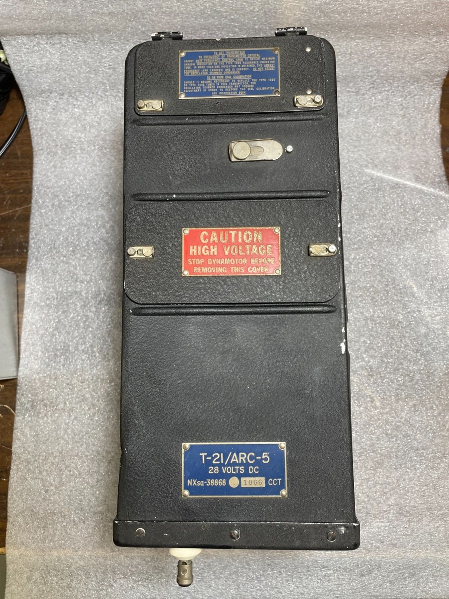T-21 ARC5 Transmitter 5.3 to 7 MHz | eBay