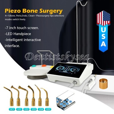 USA STOCK ENDO SURGICAL SURGIC LED TOUCH MOTOR HANDPIECE ULTRASONIC BONE CUTTER