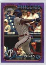2024 Topps Chrome Logofractor Edition Purple Refractor /250 Johan Rojas #273 2o0
