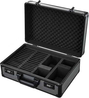 Graded Card Case with Individual Slots Storage Box, Trading Card Cases for Sport