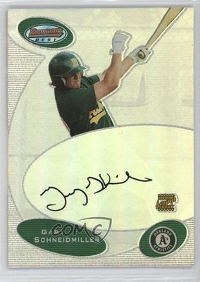 2003 Bowman's Best Gary Schneidmiller #BB-GS Auto 0g45