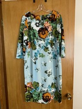 Phase 7 Seven New York Floral Dress Size 14 Excellent Condition 