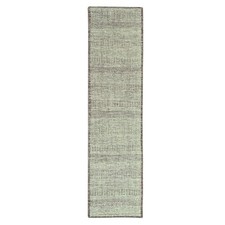 2'7"x12' Red Oxidized Grass Design Hand Knotted Wool Runner Oriental Rug 77050