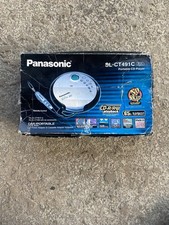 Panasonic SL-CT490 Personal CD Player  Rare Car Accessories Boxed Made In Japan