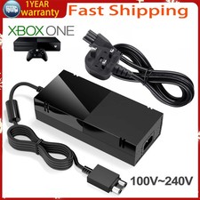 For XBOX ONE Power Supply Brick Console With AC Adapter UK Power Cable Charger