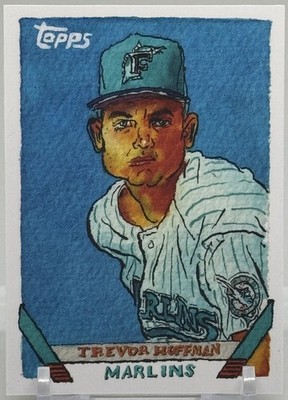 2025 Topps Shoebox Treasures Trevor Hoffman 1993 Topps RC #81 Florida Marlins