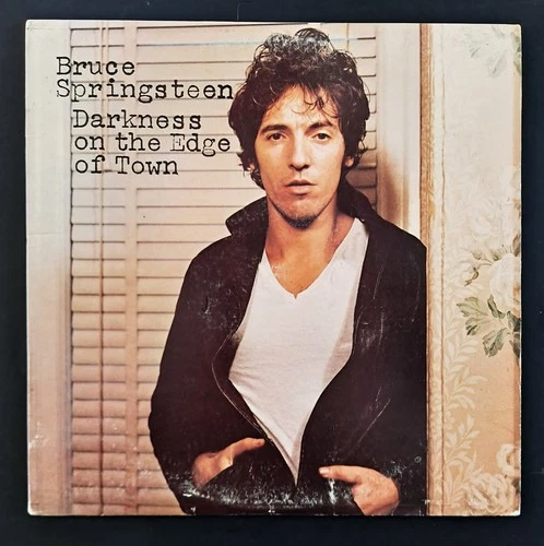 BRUCE SPRINGSTEEN-DARKNESS ON THE EDGE OF TOWN-1978-JC35318-1st ED/PRESSING-VG+