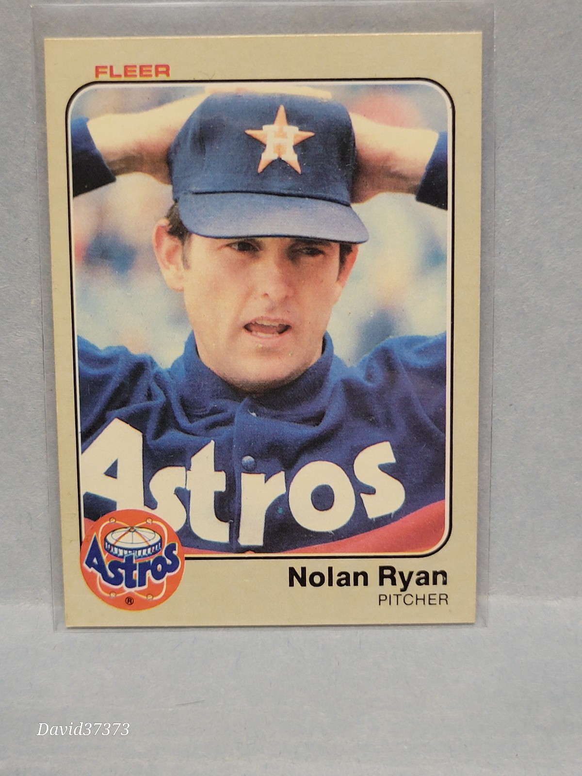 1983 Fleer - Nolan Ryan #463  HOF