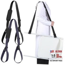 Adjustable Beach Chair Carry Strap Camping Chair Straps for 2 Black, Navy Blue