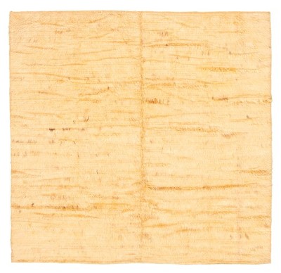 Vintage Traditional Hand-Knotted Area Rug 6'11'' x 6'5'' Oriental Wool Carpet